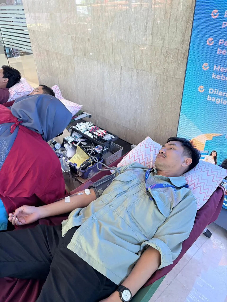 望加锡分公司爱心献血活动